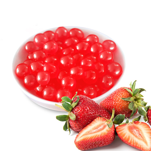 Strawberry Popping Boba 3kg - Image 3