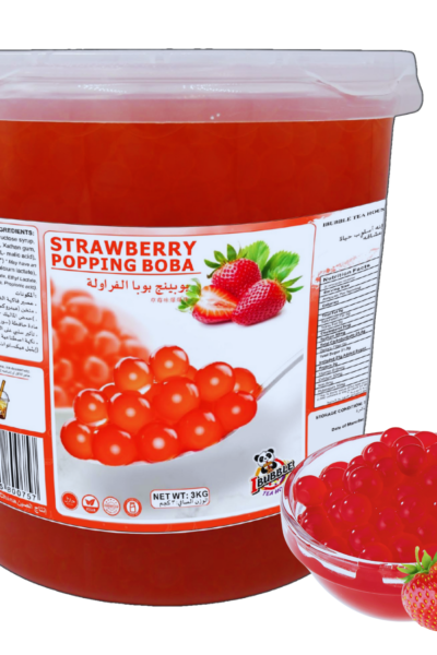 Strawberry Popping Boba 3kg