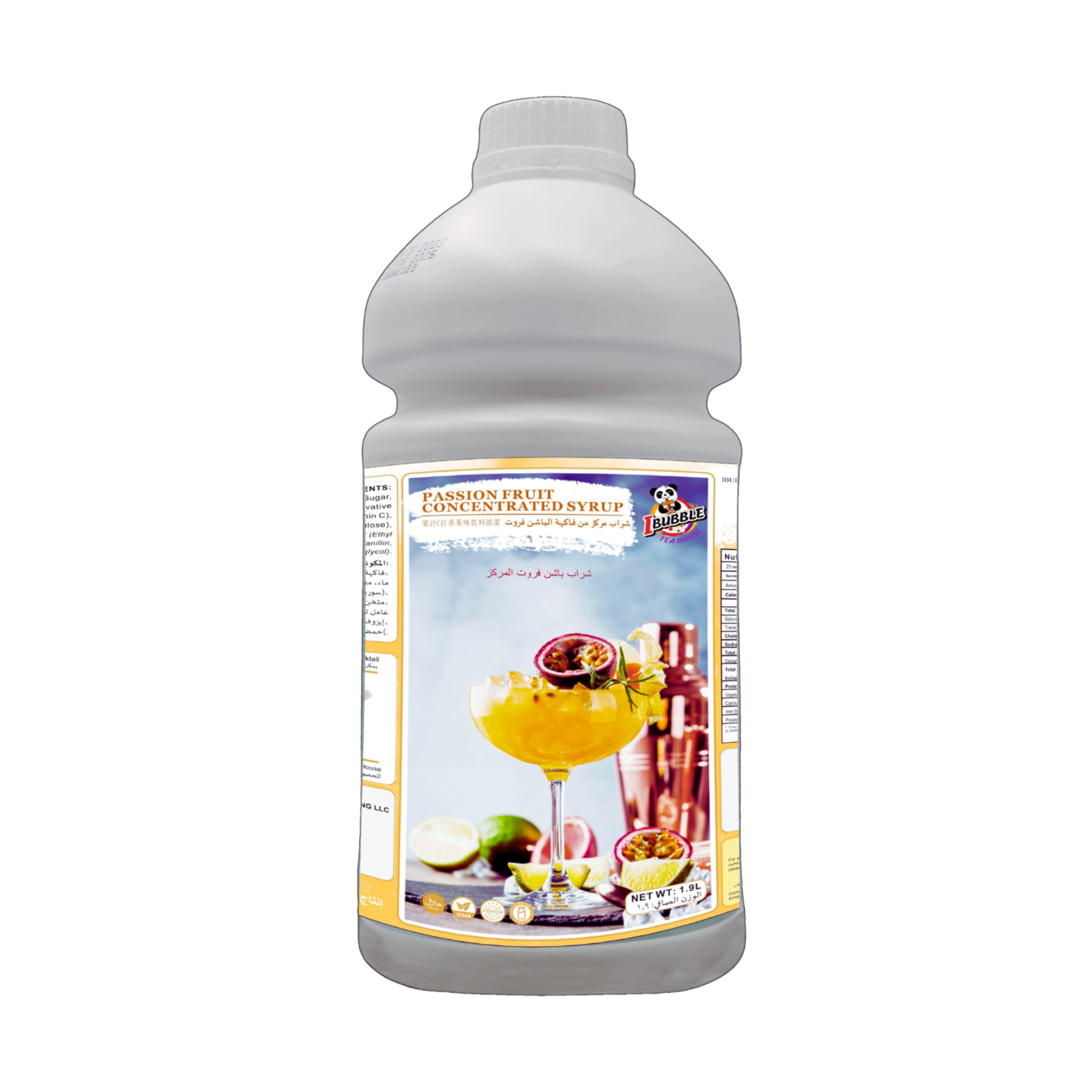 Passion Syrup 1.9 L