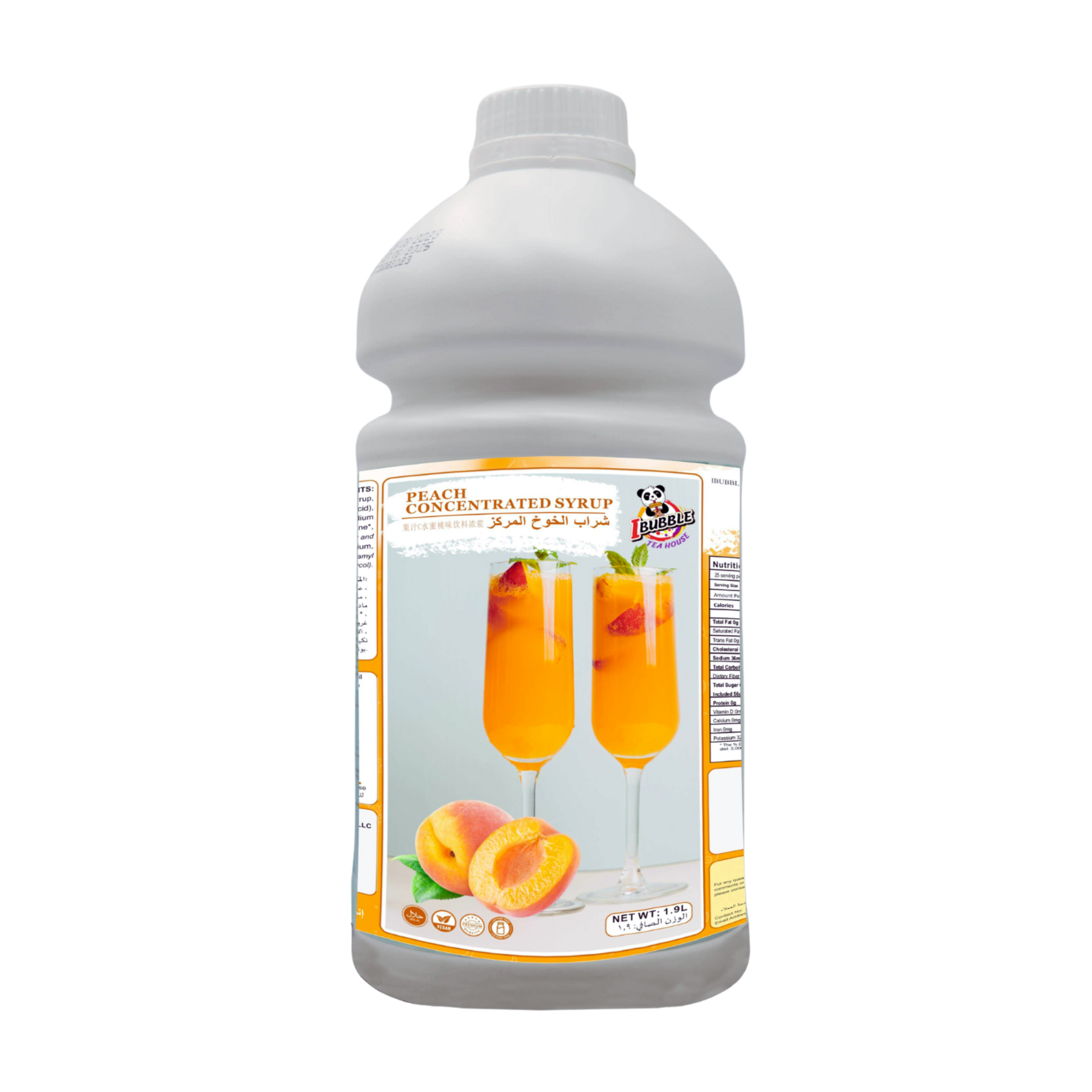 Peach Syrup 1.9L