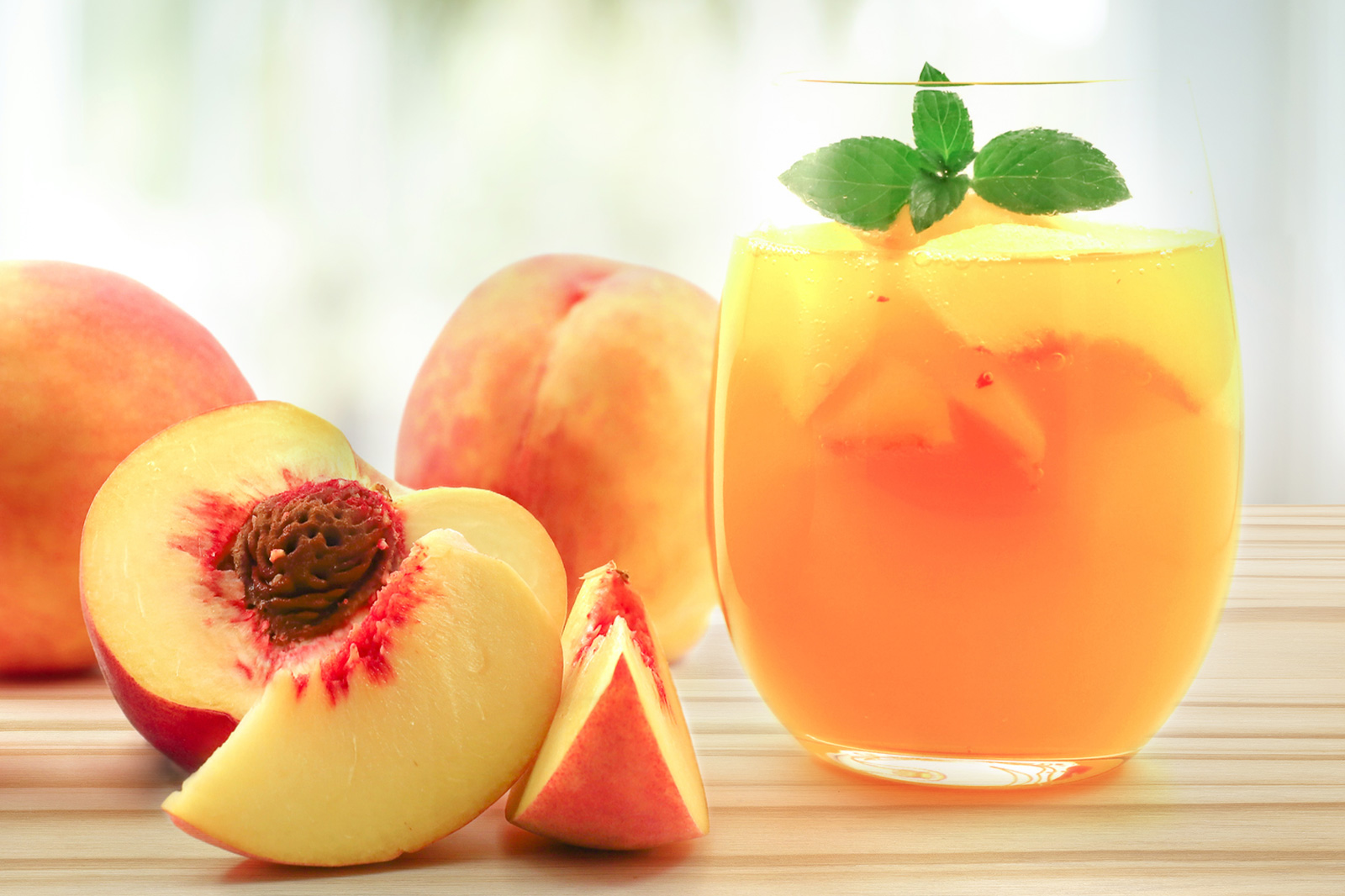 Peach Syrup 1.9L - Image 3