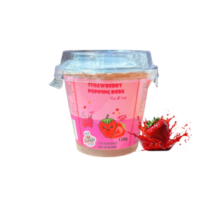 Mini Strawberry  Boba 120g