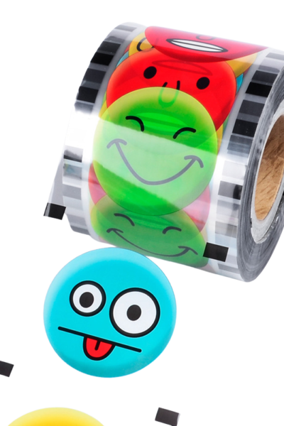 Emoji Roll Sealing Film