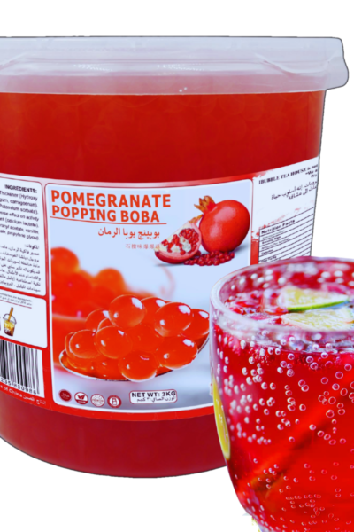 Pomegranate Popping Boba 3 KG