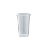 Sealable Regular PP Cup (95mm) 500cc- 1000 Pcs