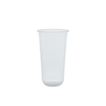 Sealable U-shaped PP Cup (95mm) 500cc   1000pcs